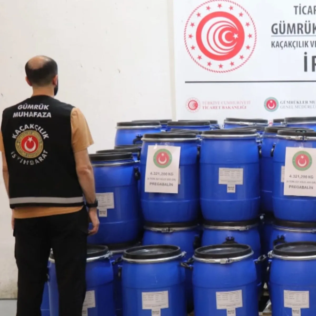 Edirne'de rekor uyuşturucu operasyonu: 4 ton 321 kg pregabalin ele geçirildi