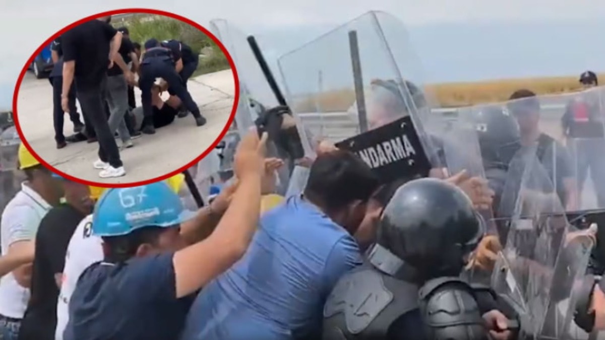 Edirne'de madenciler Erdoğan'a sesini duyuramadı: Gözaltına alındılar