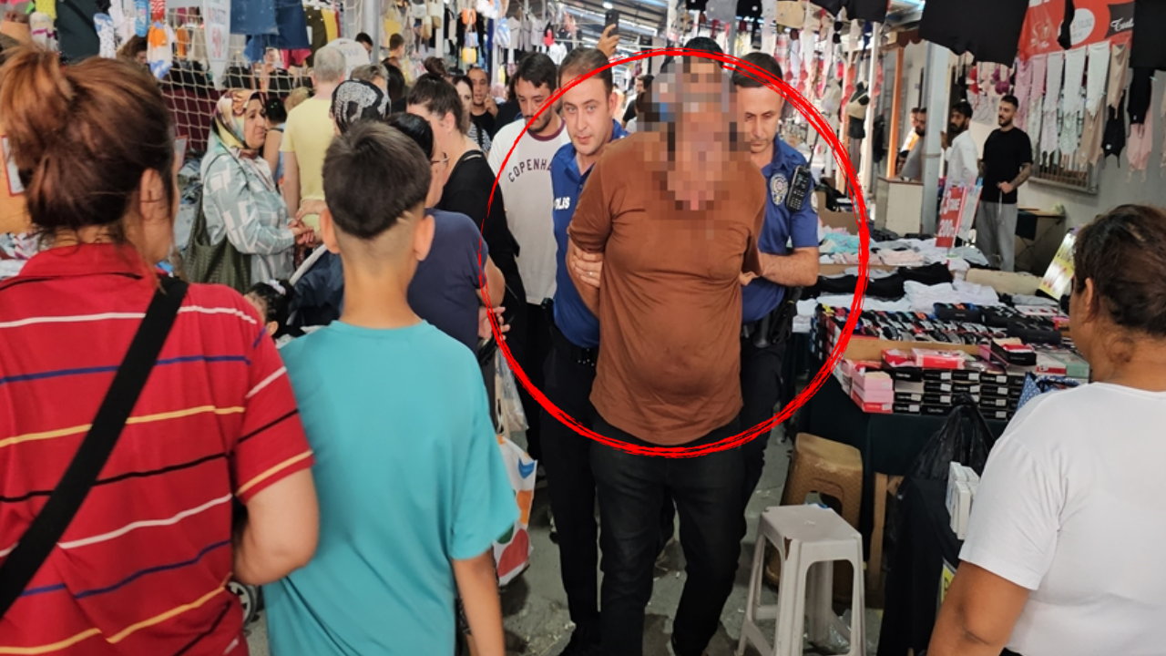 Edirne'de Pazar Yeri Sapığı: Kadınları Gizlice Çeken İranlı TIR Şoförü Suçüstü Yakalandı
