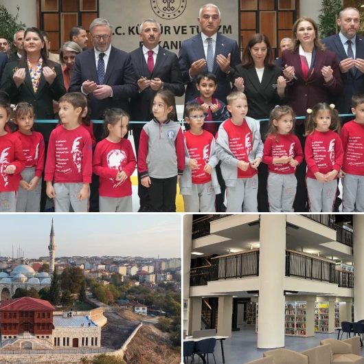 Edirne'ye 8 Bin 812 m²'lik Dev Kütüphane ve Tarihi Mevlevihane Açıldı