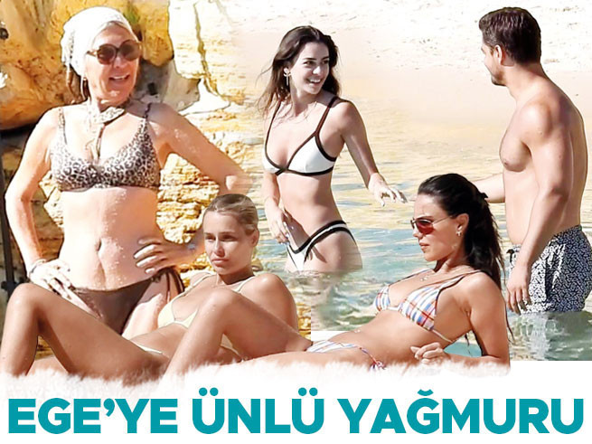 Ege Kıyılarında Ünlü Akını: Çeşme ve Bodrum Renklendi