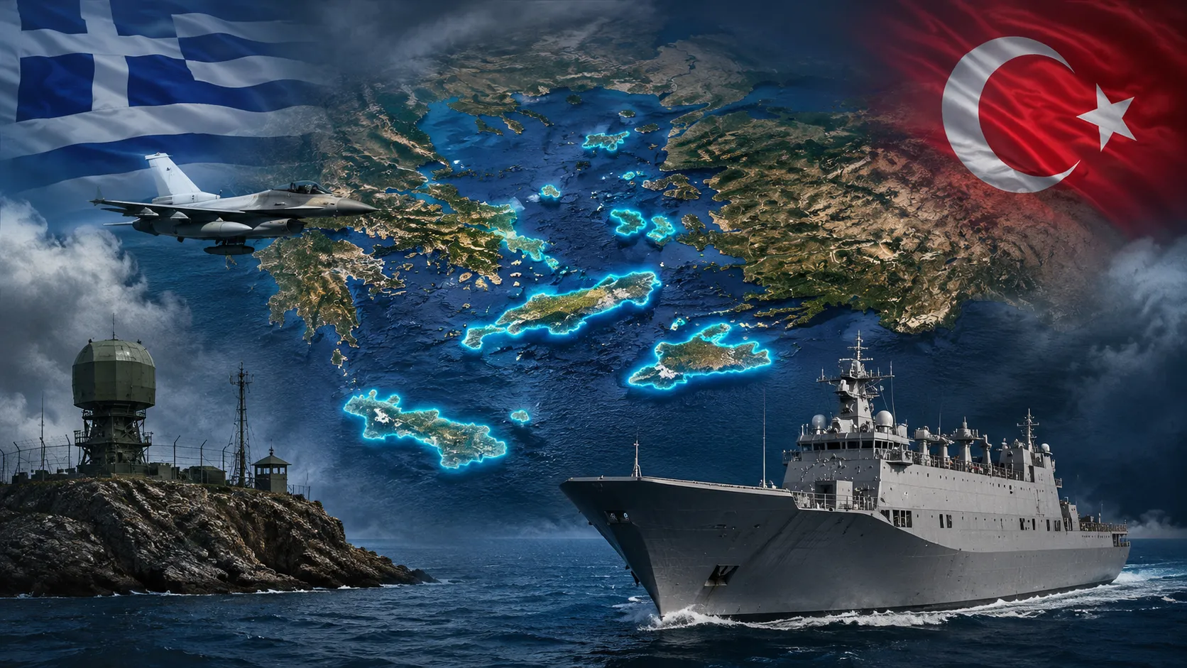 Ege'de Yunanistan'ın gerilim planı deşifre oldu: Türk donanması panik yarattı