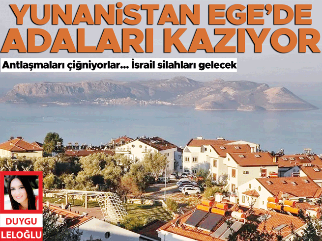 Ege’de İsrail silahlı yeraltı savunma hattı