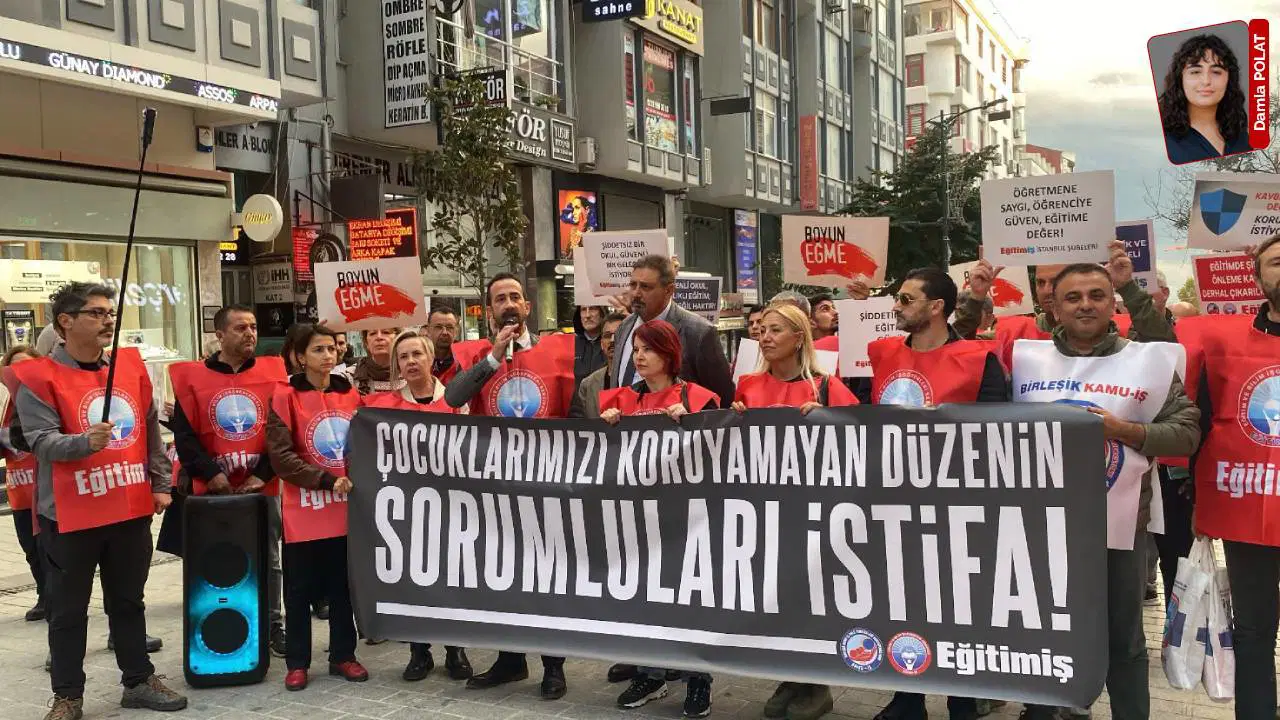Eğitim-İş'ten okul saldırılarına tepki: 'Ölmek istemiyoruz