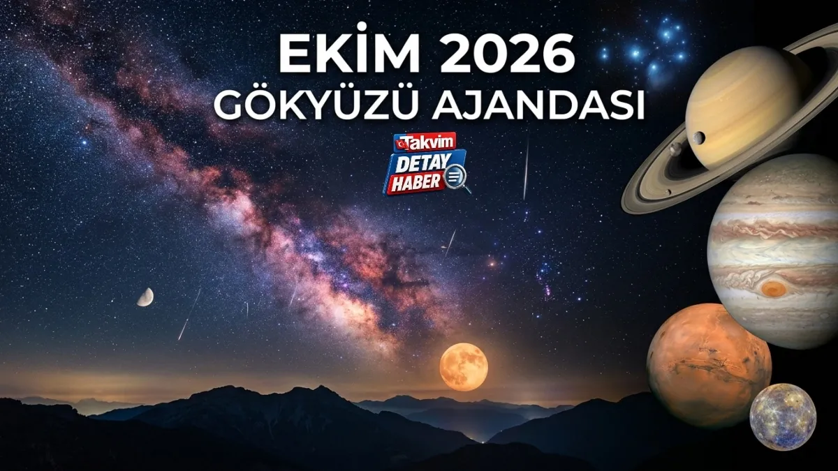 Ekim Gökyüzü Şöleni: Meteor Yağmurları ve Satürn