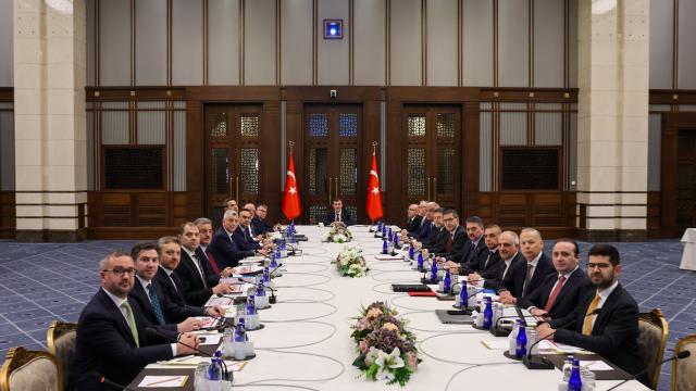 Ekonomi Koordinasyon Kurulu Beştepe'de toplandı