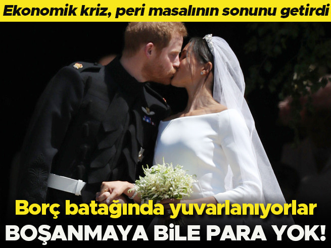 Ekonomik kriz, peri masalının sonunu getirdi: Borç batağındaki çift boşanamıyor