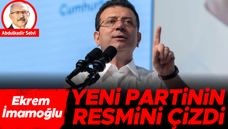 Ekrem İmamoğlu'ndan Yeni Parti Sinyali: 'Mutluluğun Resmini Çiziyoruz