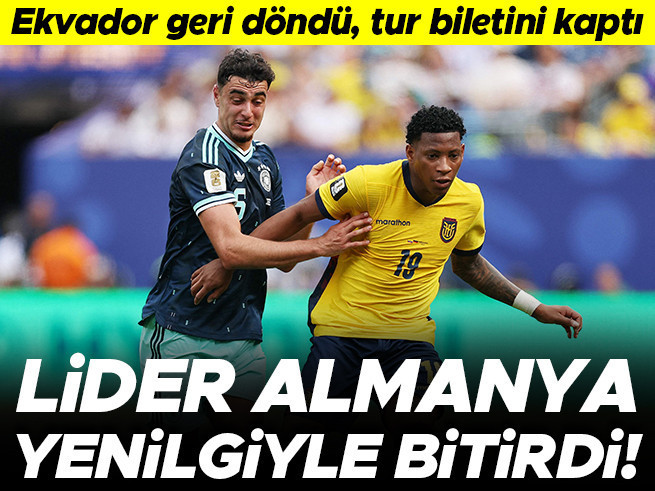 Ekvador Almanya'yı 2-1 Devirdi, Son 32'ye Yükseldi