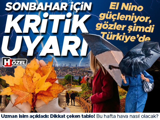 El Nino Güçleniyor: Türkiye İçin Sonbahar Uyarısı