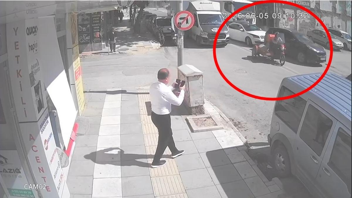 Elazığ'da freni patlayan hafriyat kamyonu caddeyi savaş alanına çevirdi: 5 yaralı