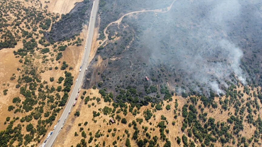 Elazığ Karakoçan'da Yangın: Orman ve Örtü Alanlarına Müdahale Sürüyor
