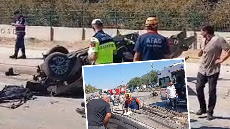 Elazığ'da korkunç kaza: 2 ölü, 2 yaralı