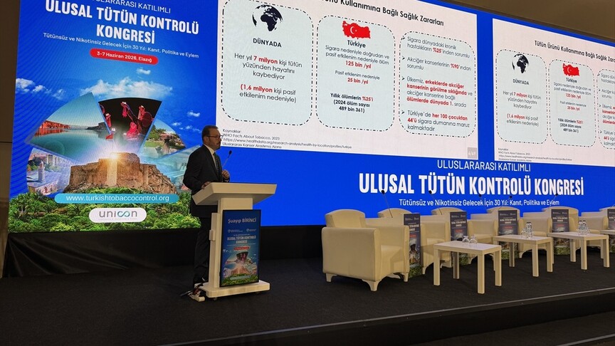 Elazığ'da Tütün Kontrol Kongresi: 2040'ta Sigarasız Türkiye Hedefi