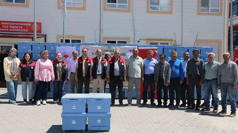 Elazığ'da arıcılara kovan desteği: 3 bin 600 kovan dağıtılacak