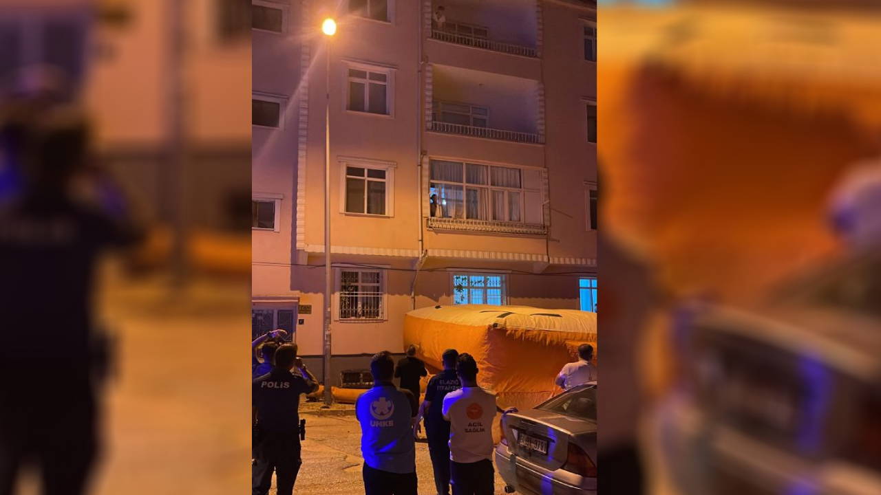 Elazığ'da intihar girişimi: Polis ikna etti