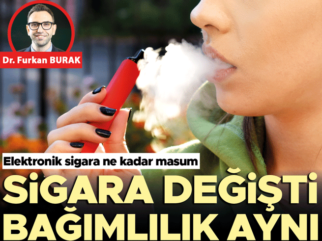 Elektronik Sigara: Masum Değil, Bağımlılık Aynı