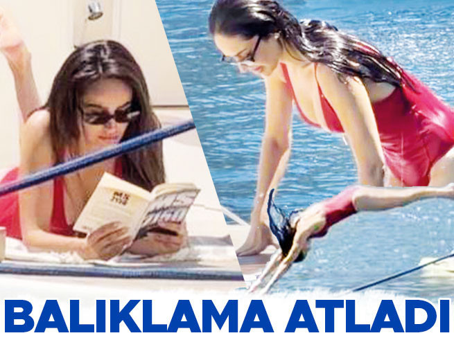 Elif Buse Doğan, Tatil İçin Göcek'i Seçti: Balıklama Atladı