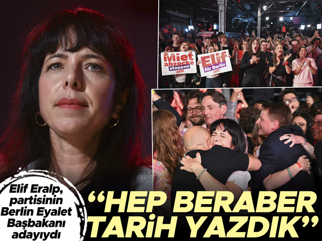 Elif Eralp'ten Tarihi Zafer: Berlin'de Sol Parti Zirvede