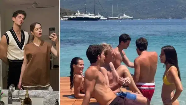 Elite yıldızları Georgina Amorós ve Manu Rios tatil için Marmaris'te