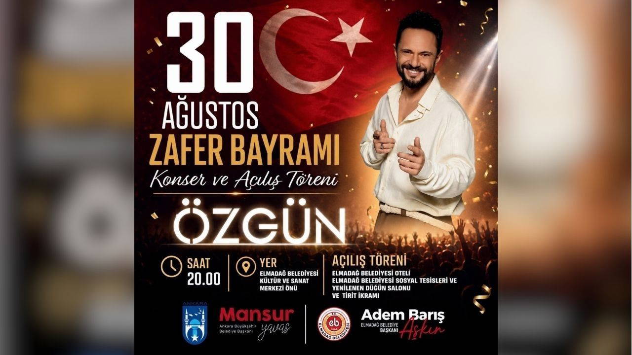 Elmadağ'da 30 Ağustos Coşkusu: Zafer ve Açılış Bir Arada