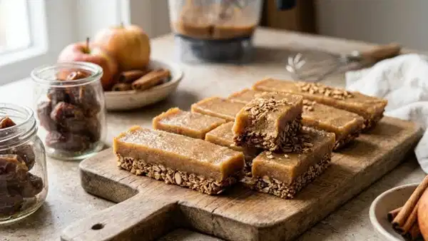 Elmalı Fit Bar Tarifi: Tatlı Krizlerine Sağlıklı Çözüm