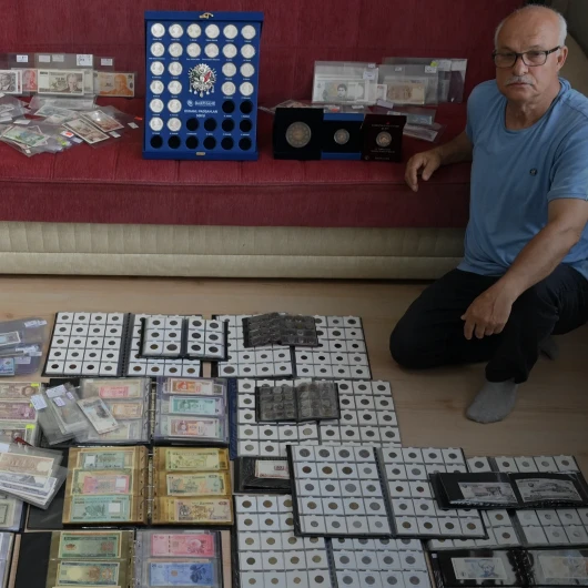 Emekli Selami Yılmaz'ın 163 Ülkelik Para Koleksiyonu: Dünya Turu Hedefi