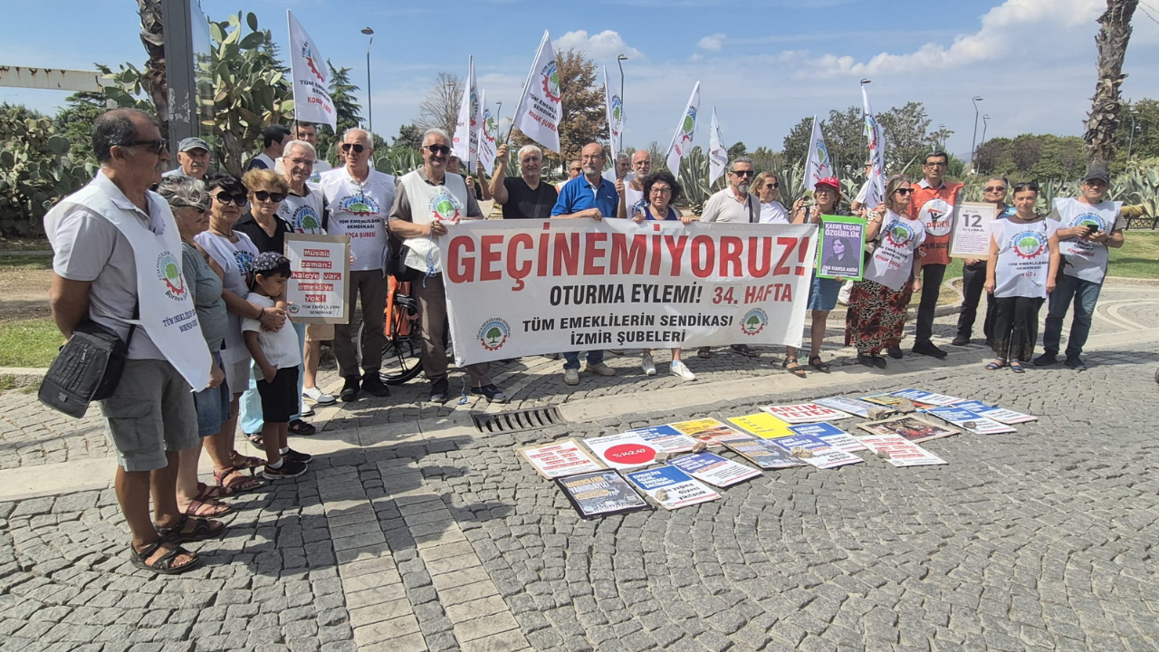 Emekliler 34. Haftada Meydanda: 'Geçinemiyoruz