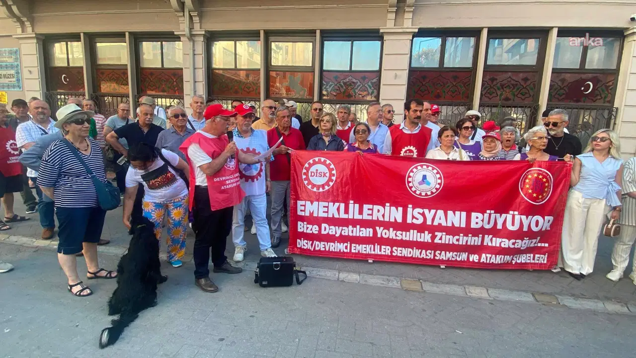 Emekliler Samsun'da Yürüyecek: Yüzde 50 Zam Talebi