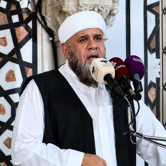 Emevi Camii'nde Cuma Hutbesi: Türkiye, Suriye, Gazze ve Türkistan İçin Dualar