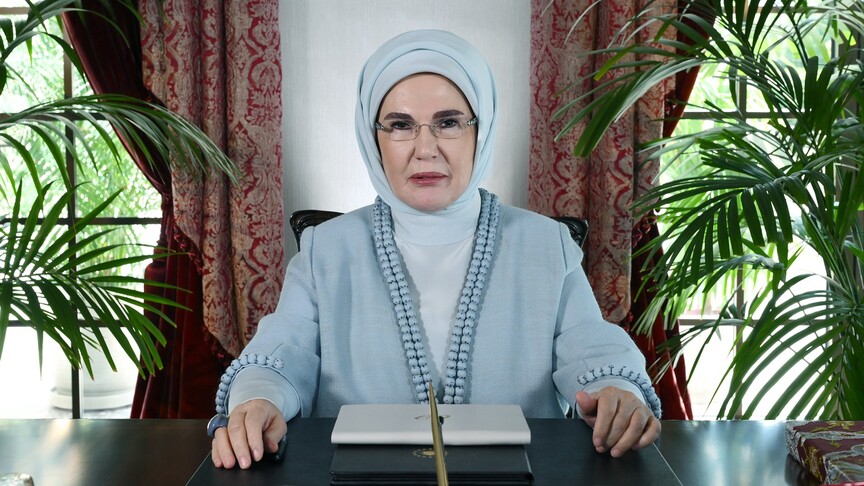 Emine Erdoğan'dan Bişkek'teki Göçebe Oyunları Mesajı