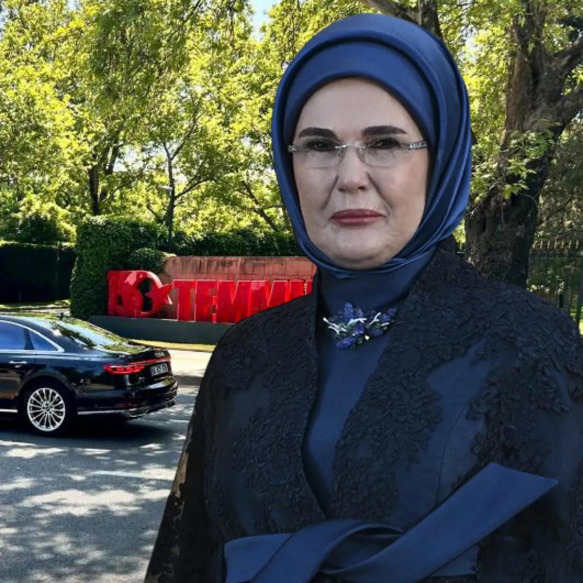 Emine Erdoğan, NATO liderlerinin eşlerini Çankaya Köşkü'nde ağırladı