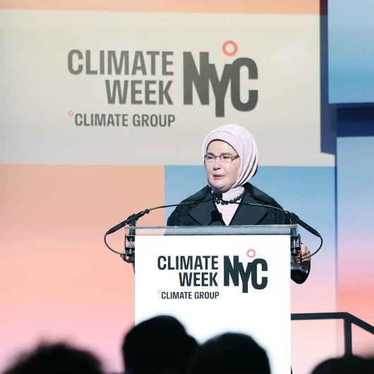 Emine Erdoğan'dan New York'ta tarihi iklim çağrısı