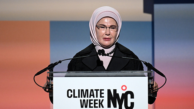 Emine Erdoğan New York'ta: Doğa ile İlişkimiz Ölçü ve Adalet Üzerine Kurulmalı