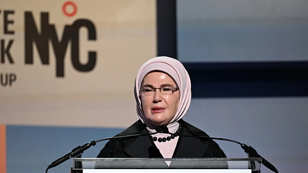 Emine Erdoğan New York'ta Sıfır Atık Mesajı Verdi