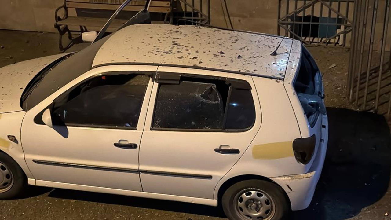 Emniyet Binası Yakınına İHA Düştü, 3 Araç Hasar Gördü