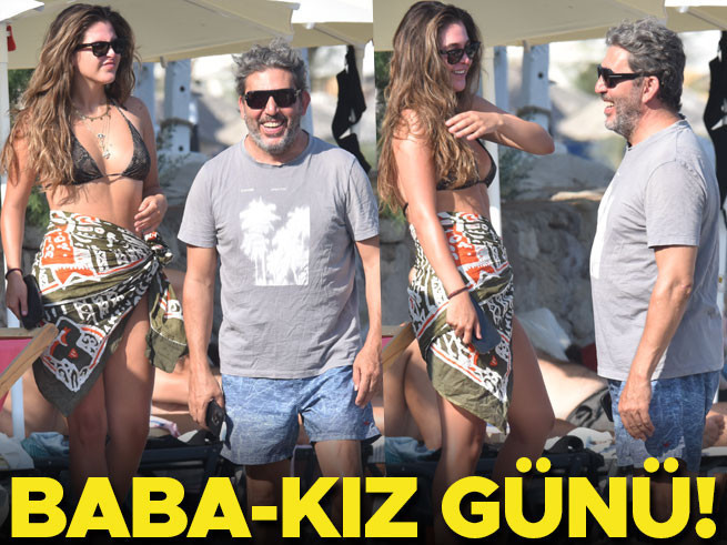 Emre Kınay ve Kızı Duru'nun Bodrum Tatili