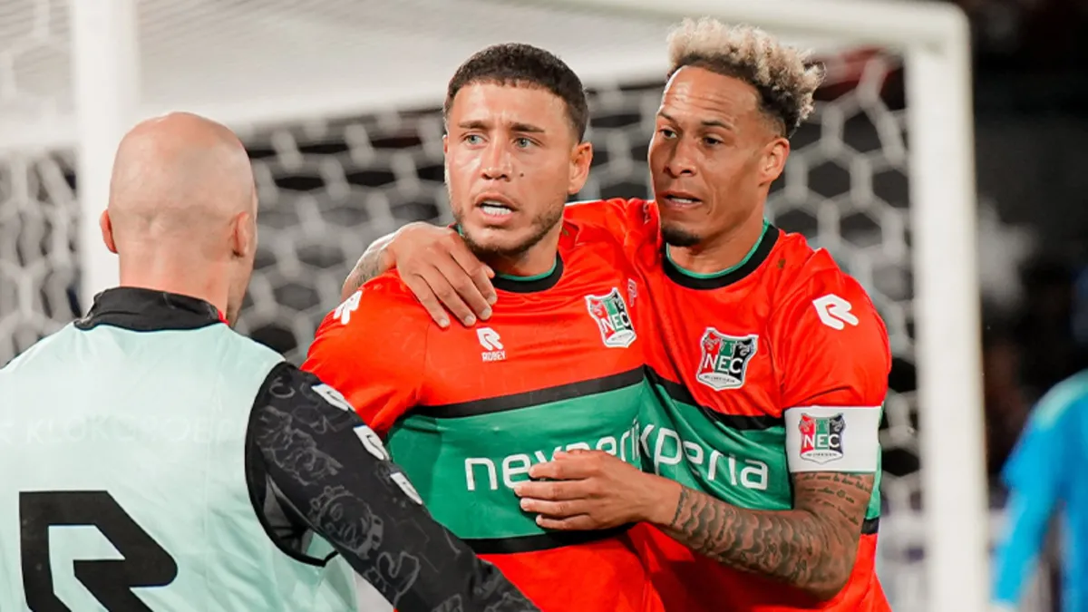 Emre Mor, NEC Nijmegen'i Şampiyonlar Ligi'nde sırtladı
