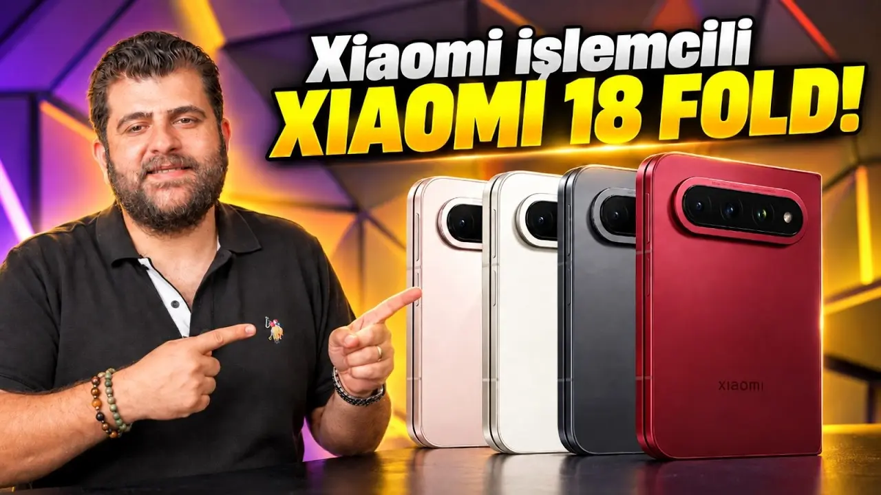 En Pahalı Xiaomi! XRING O3 işlemcili Xiaomi 18 Fold özellikleri ve fiyatı
