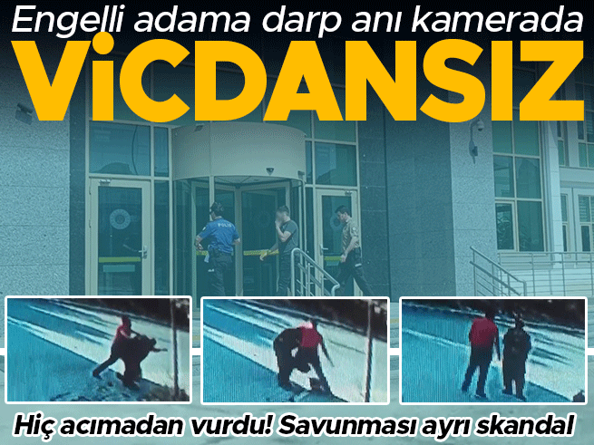 Engelli Adamın Darp Edildiği Anlar Kamerada: Şüpheli Yeniden Gözaltında