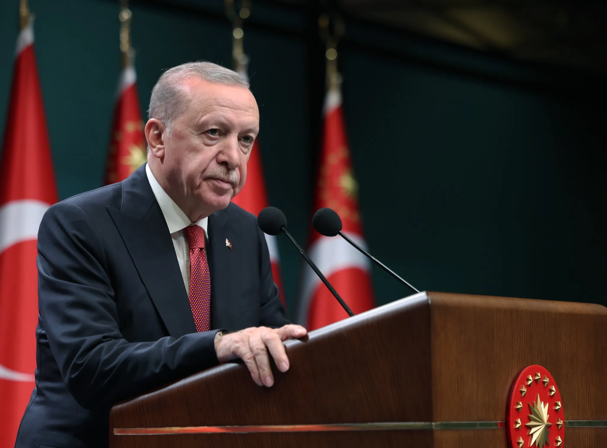 Erdoğan 5 Ülke Büyükelçisini Kabul Etti