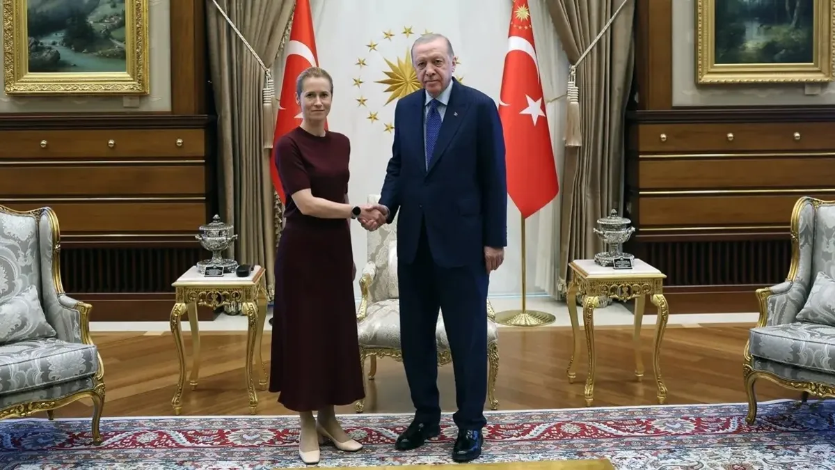 Erdoğan, AB Dışişleri Yüksek Temsilcisi Kallas'ı Kabul Etti