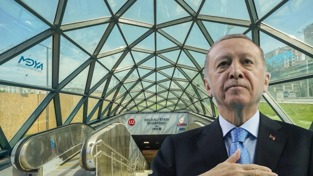Erdoğan açıkladı: Halkalı-Arnavutköy metrosu 31 Temmuz'a kadar ücretsiz