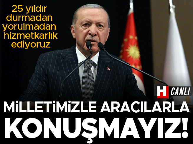 Erdoğan: Türkiye Yüzyılı Vizyonuyla Çalışmalarımıza Devam Edeceğiz