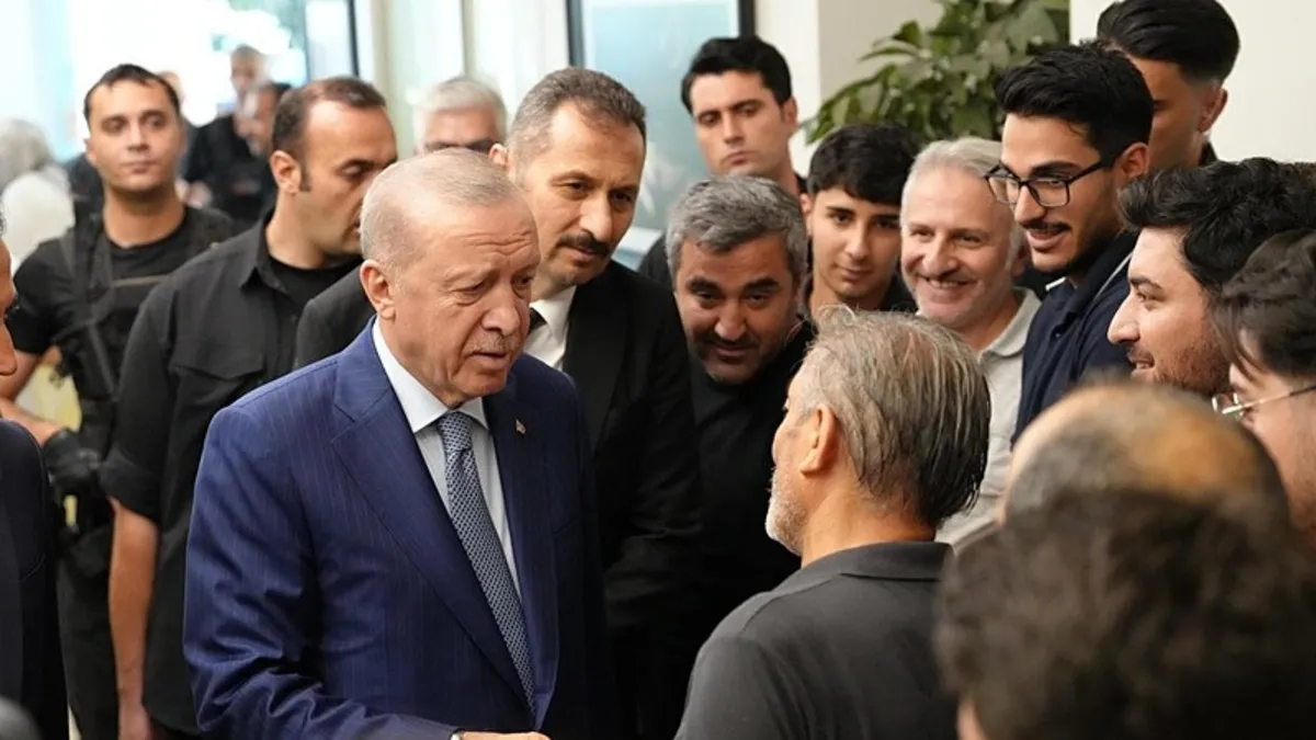 Erdoğan, AK Parti İstanbul'da Teşkilatla Buluştu