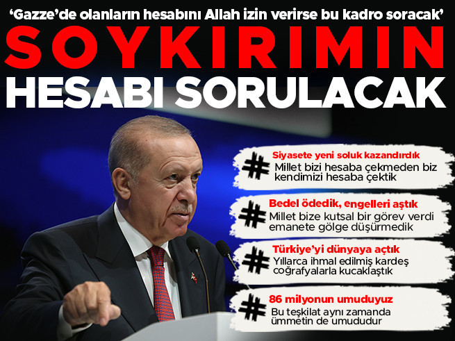 Erdoğan'dan AK Parti Kampı'nda Siyaset ve Ekonomi Mesajları