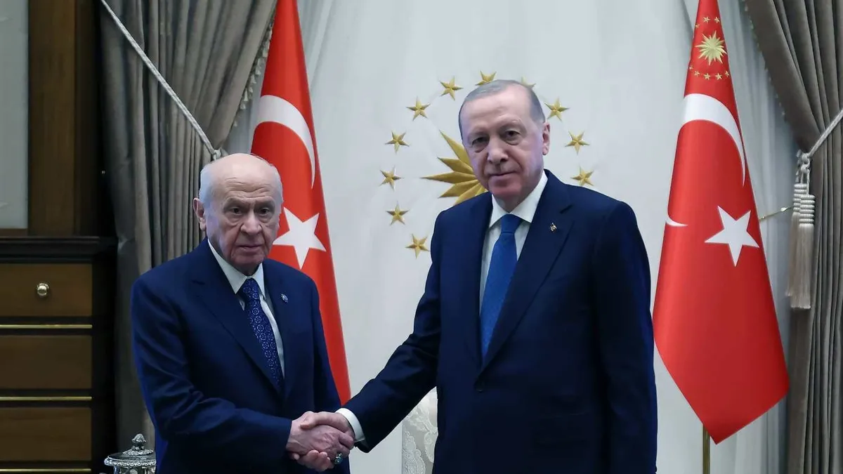 Erdoğan-Bahçeli Görüşmesi: Beştepe'de Kritik Zirve