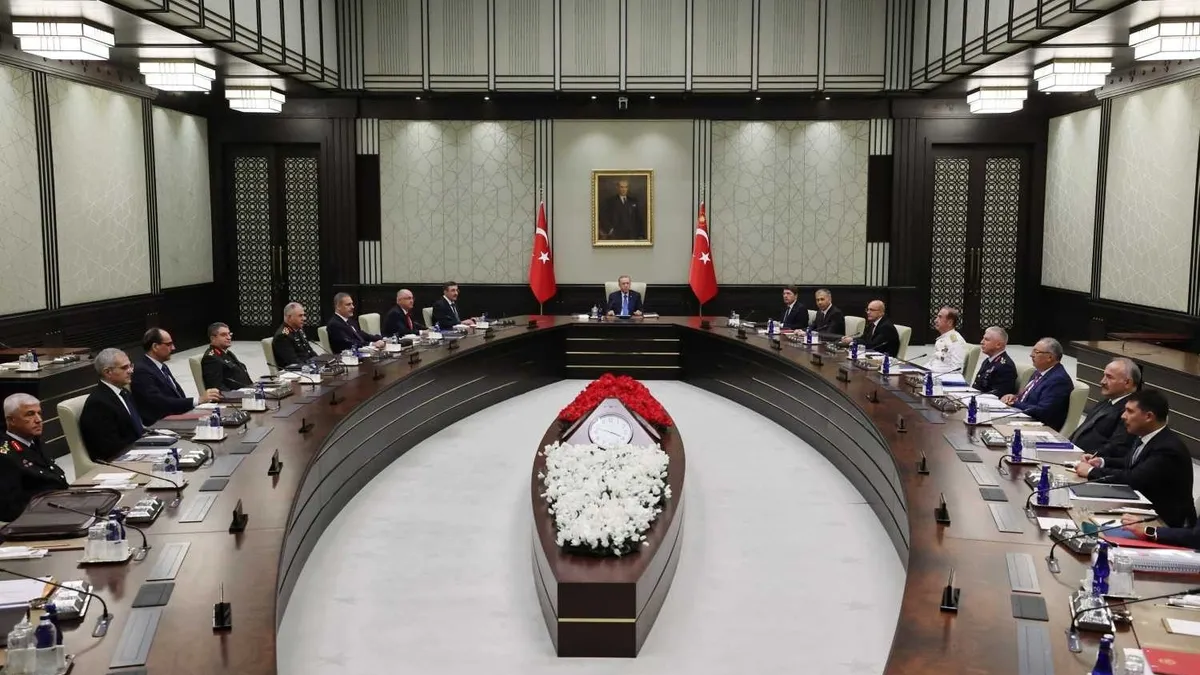 Erdoğan Başkanlığında MGK Toplantısı: Terörsüz Türkiye ve Güvenlik Masada