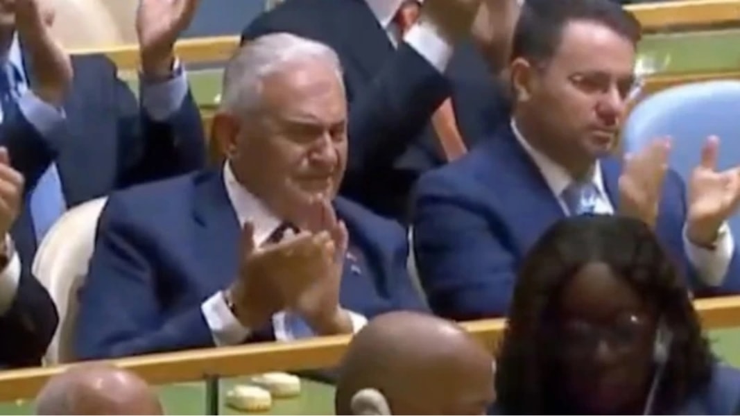 Erdoğan BM'de Sezai Karakoç şiiri okudu, Yıldırım duygulandı
