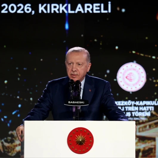 Erdoğan Çerkezköy-Kapıkule Hızlı Tren Hattı'nı açtı: 4 saat 1,5 saate indi